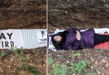 পরীক্ষার চাপ থেকে মুক্তি দিতে শিক্ষার্থীদের কবরে শুয়ে মেডিটেশন