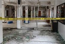 মসজিদে বিস্ফোরণের কারন অবৈধ গ্যাস ও বিদ্যুৎ লাইন