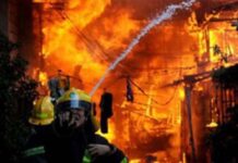 গাজীপুরের কালিয়াকৈরে কলোনীতে আগুনঃ৪ জন নিহত